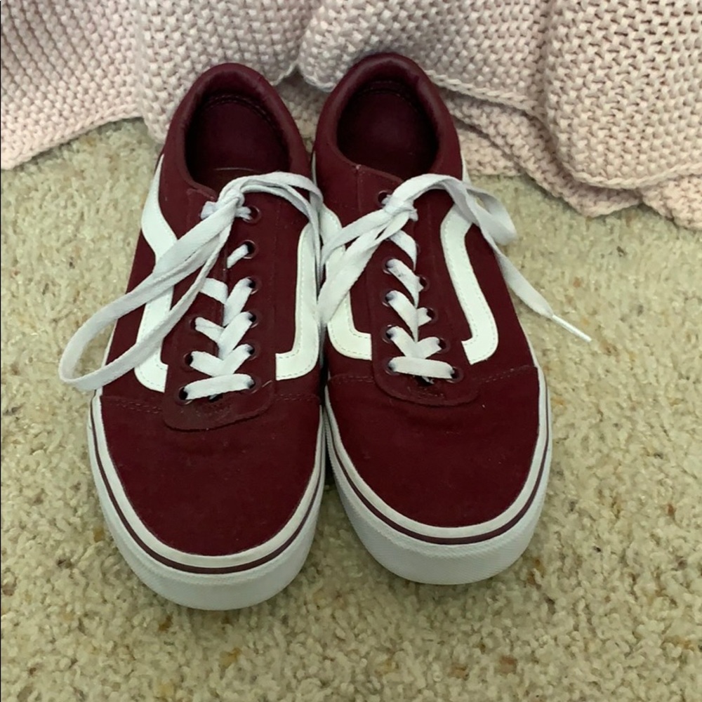 Classic Maroon Vans